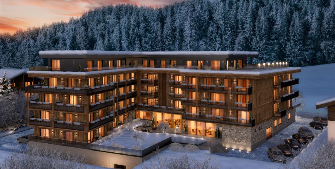 Nový resort apartmánů v náruči Kitzbühelských Alp