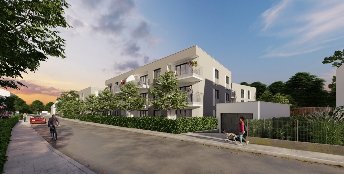 Moderní apartmány v klidné čtvrti Regensburgu