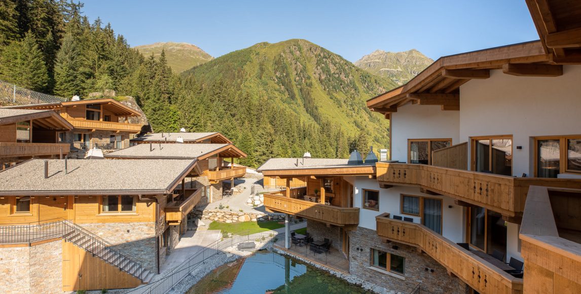 Ski-in chalet u ledovce Pitztal