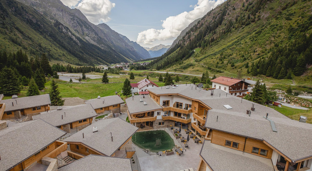 Luxusní chalet ve ski resortu u nejvyššího ledovce v Rakousku