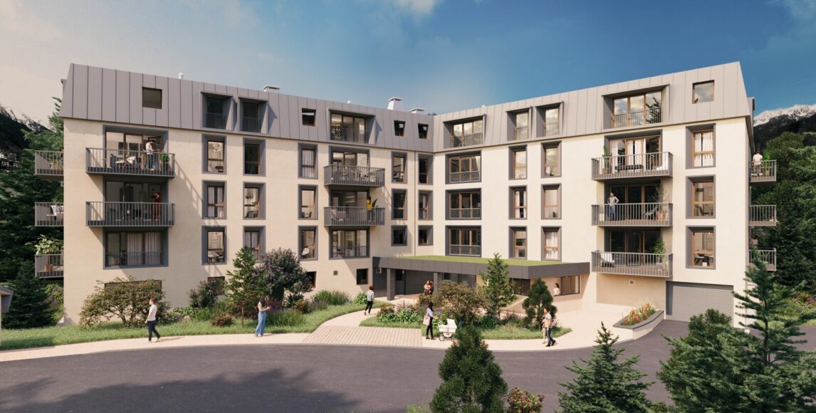 Nové zařízené apartmány v centru Chamonix