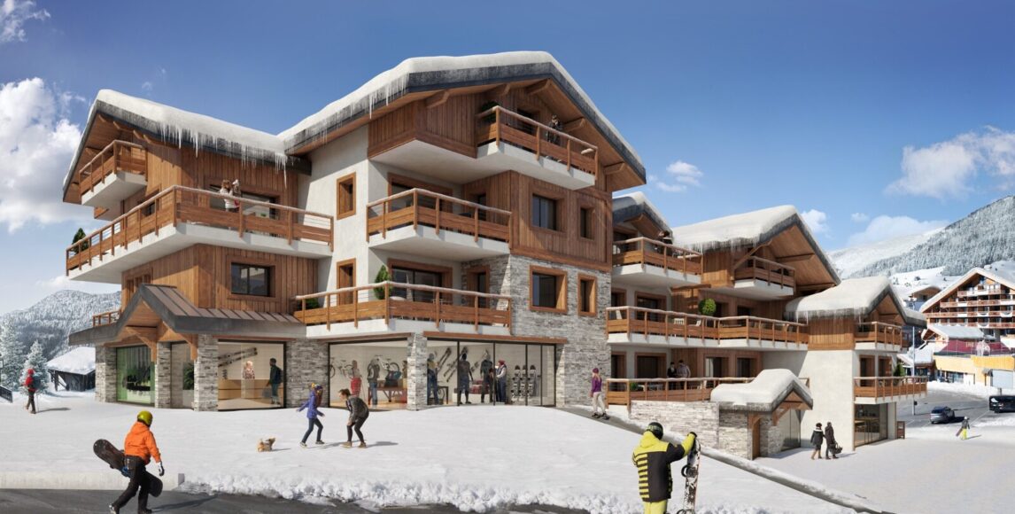 Nové ski-in/ski-out apartmány v centru Alpe d'Huez