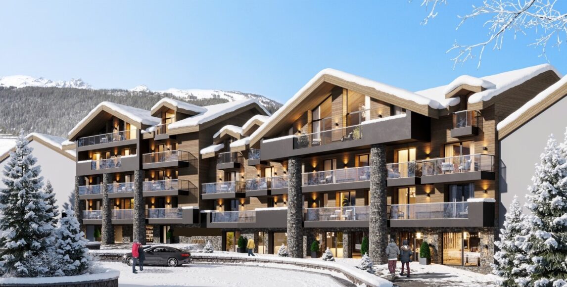 Exkluzivní alpské apartmány v srdci Courchevel Moriond