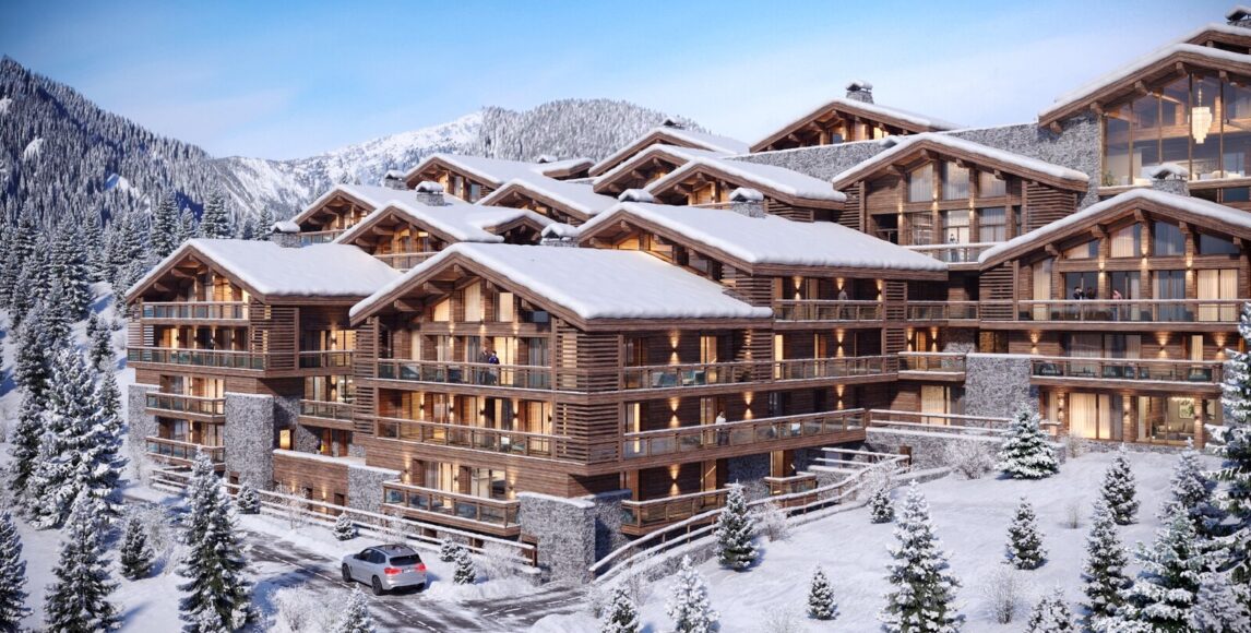 Luxusní wellness resort v centru střediska Courchevel Moriond