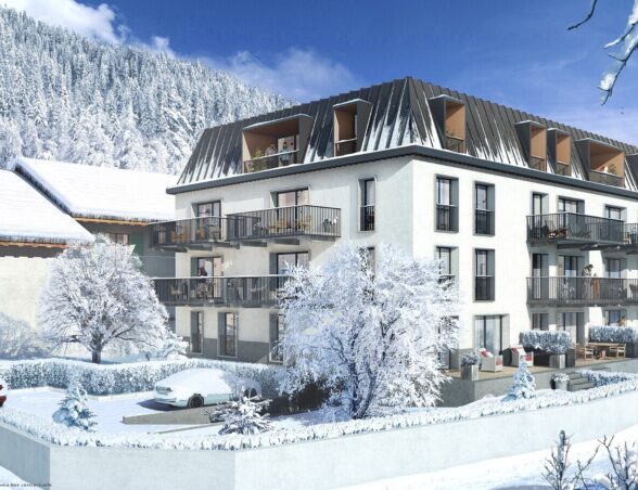 Moderní resort před branami největší lyžařské oblasti v údolí Chamonix, Grands Montets