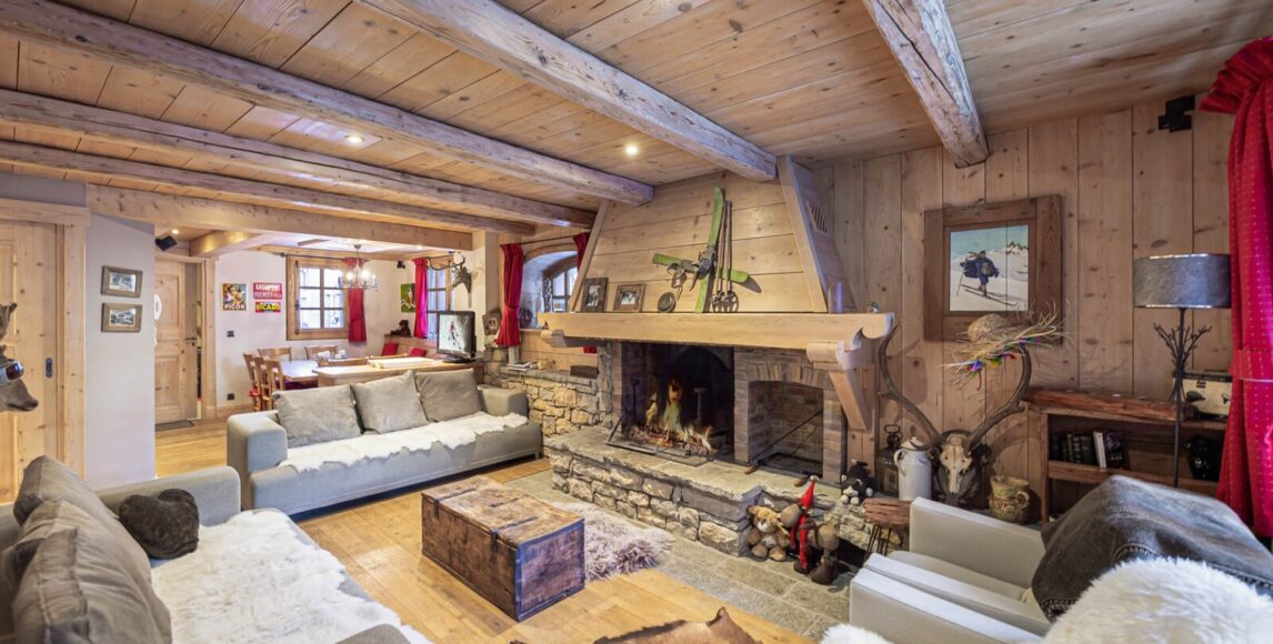 Rodinný chalet v srdci Courchevel Le Praz