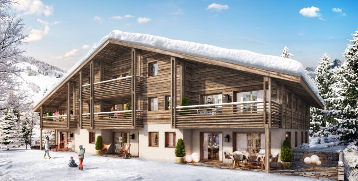 Okouzlující alpské apartmány v Megève