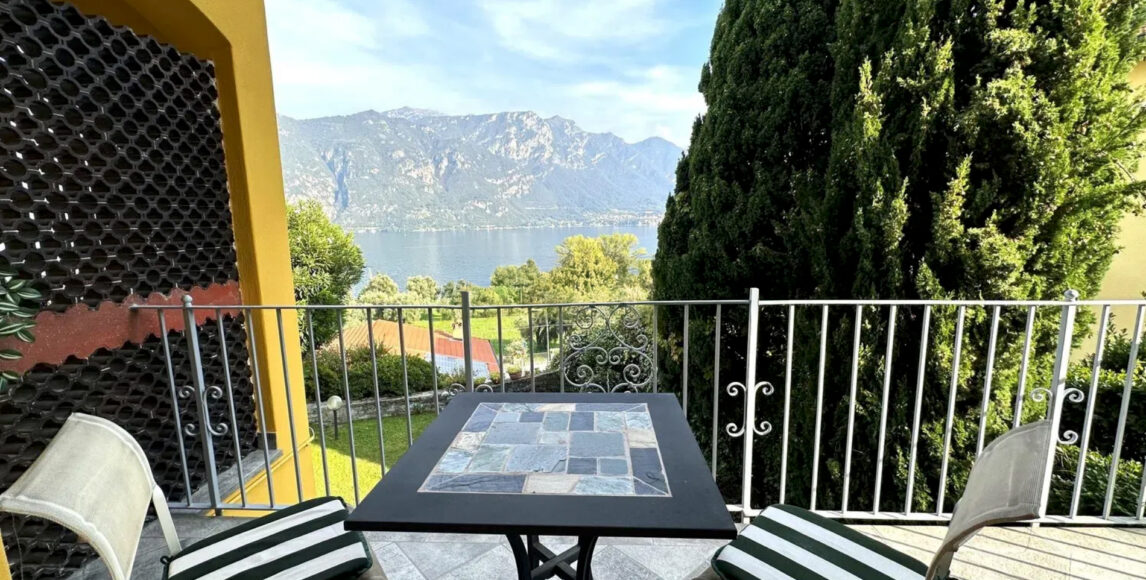 Apartmán s terasou s výhledem na Lago di Como