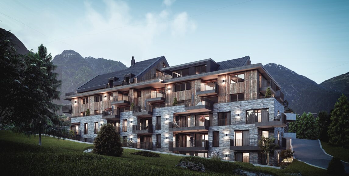 Moderní alpský resort pár minut od sjezdovek Serfaus-Fiss-Ladis