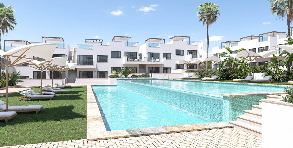 Unikátní apartmány s výhledem na růžovou lagunu v Torrevieja