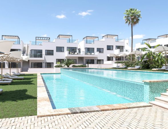 Unikátní apartmány s výhledem na růžovou lagunu v Torrevieja