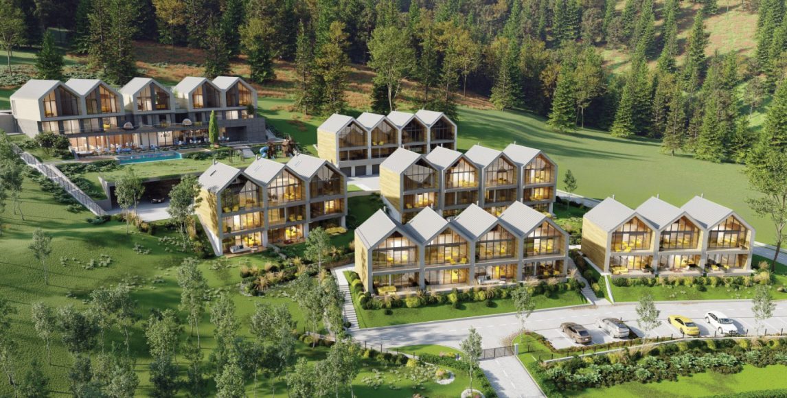 Nový resort s bazénem a wellness jen 5 minut jízdy od sjezdovky