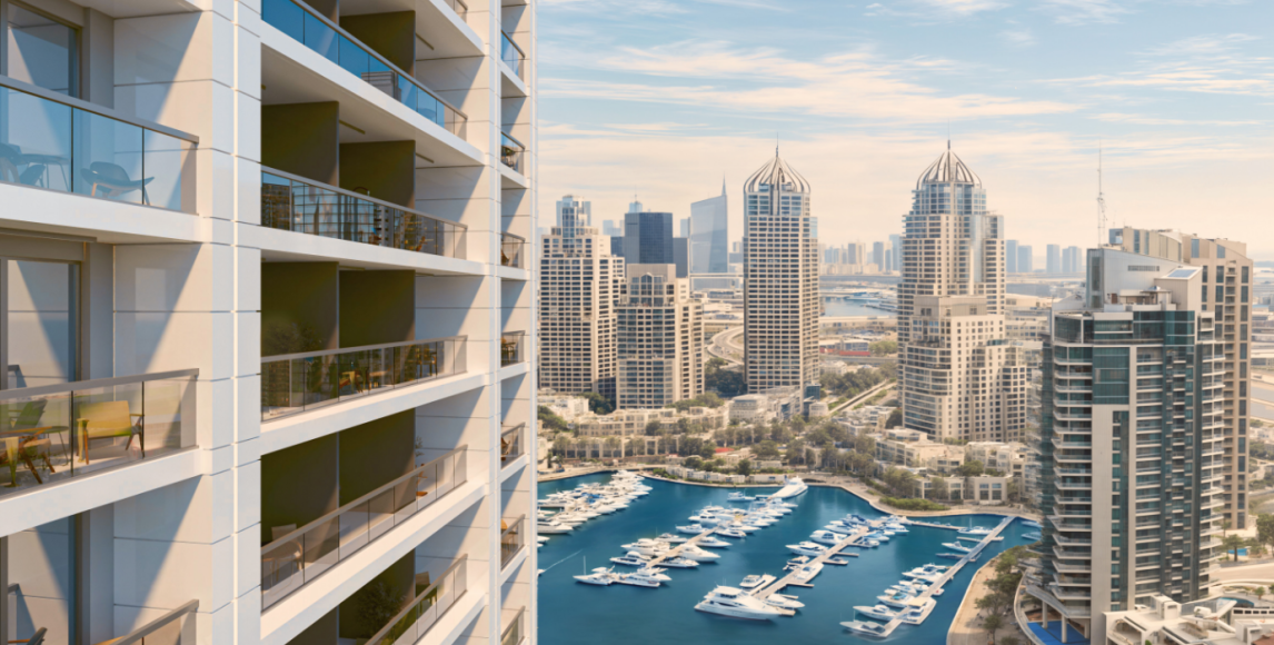 Dubai Marina: Luxusní apartmány s terasami v jedinečné lokalitě