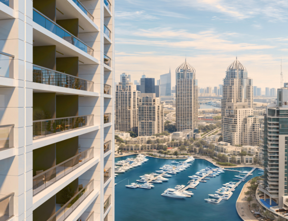 Dubai Marina: Luxusní apartmány s terasami v jedinečné lokalitě