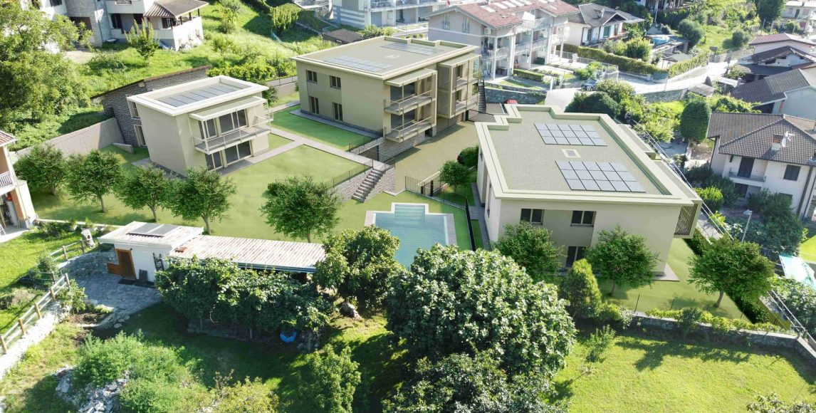 Nové apartmány na břehu jezera Como