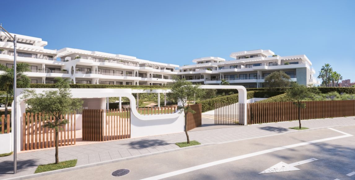Nový resort s bazénem jen 150 metrů od moře