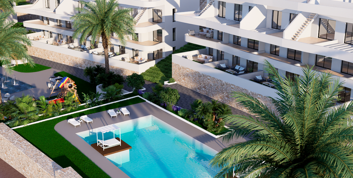 Moderní apartmány s výhledem na moře