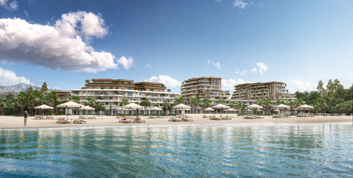 Exkluzivní resort v 1. linii u písečné pláže s bazény a wellness