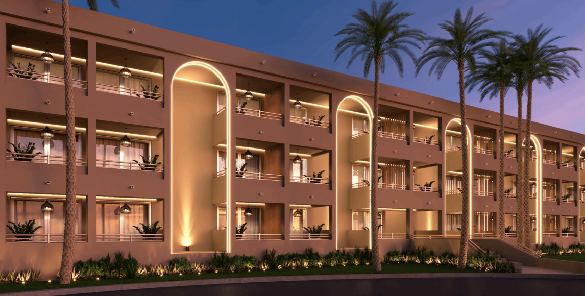 Moderní apartmány jen 250 metrů od zlatavé pláže Cala Marçal na Mallorce