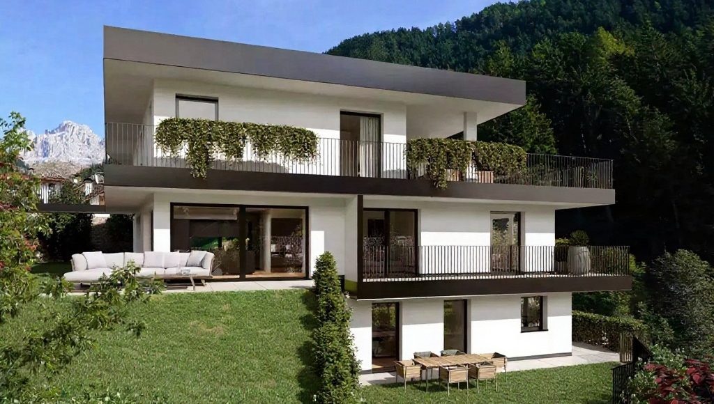 Slunný apartmán v Nova Levante: moderní bydlení u sjezdovek Carezza Ski