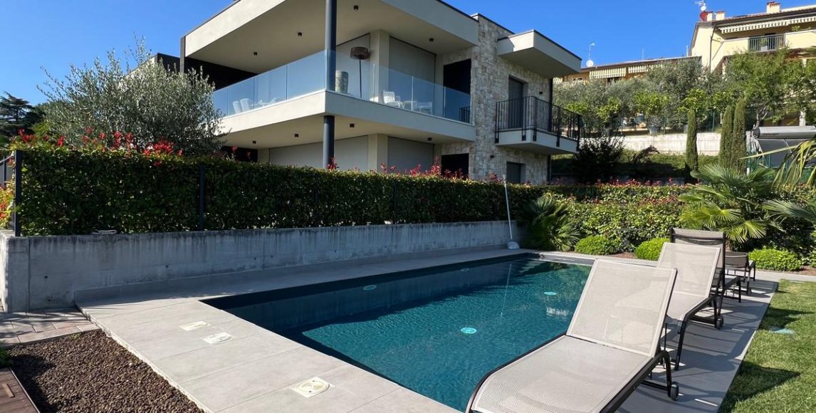 Elegantní apartmán s výhledem na Lago di Garda