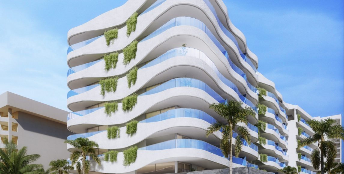 Moderní středomořské bydlení jen 2 minuty pěšky od pláže