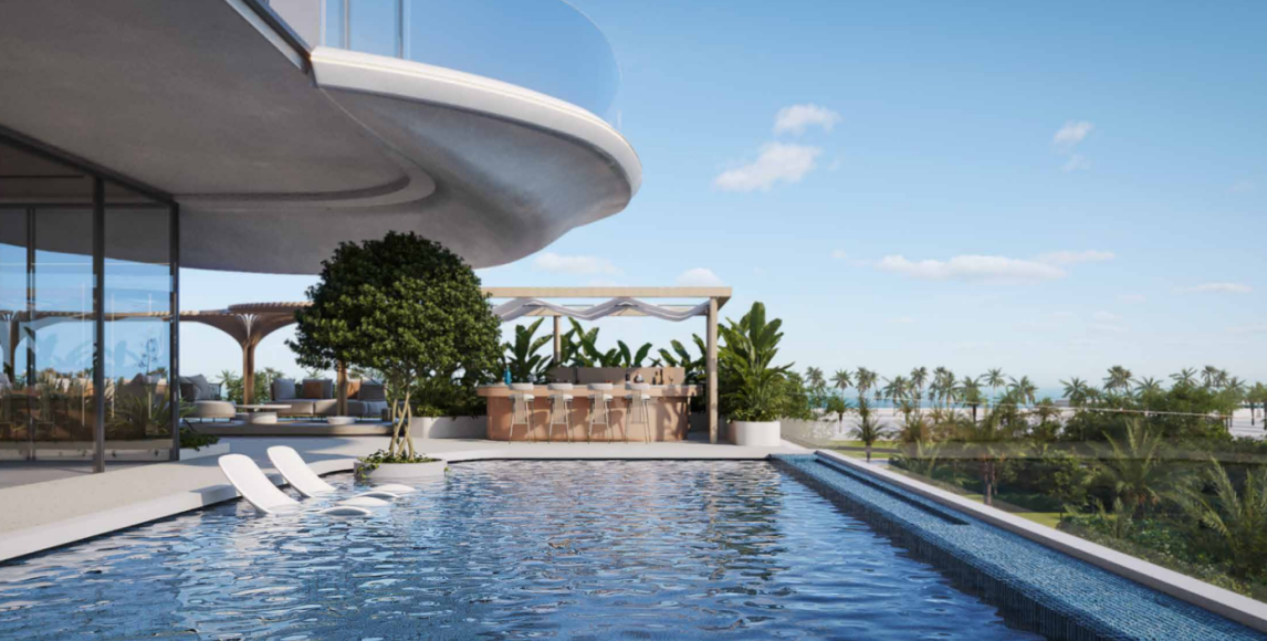 Agua Residences: Apartmány s vlastními bazény poblíž mariny i pláže