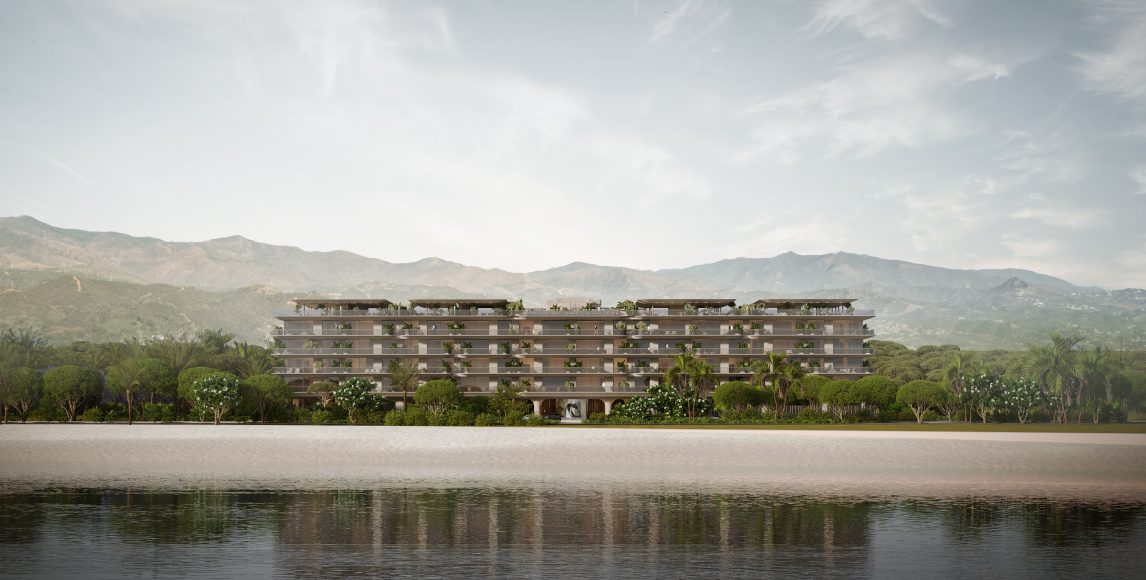 Luxusní rezidence v 1. linii u moře v Esteponě