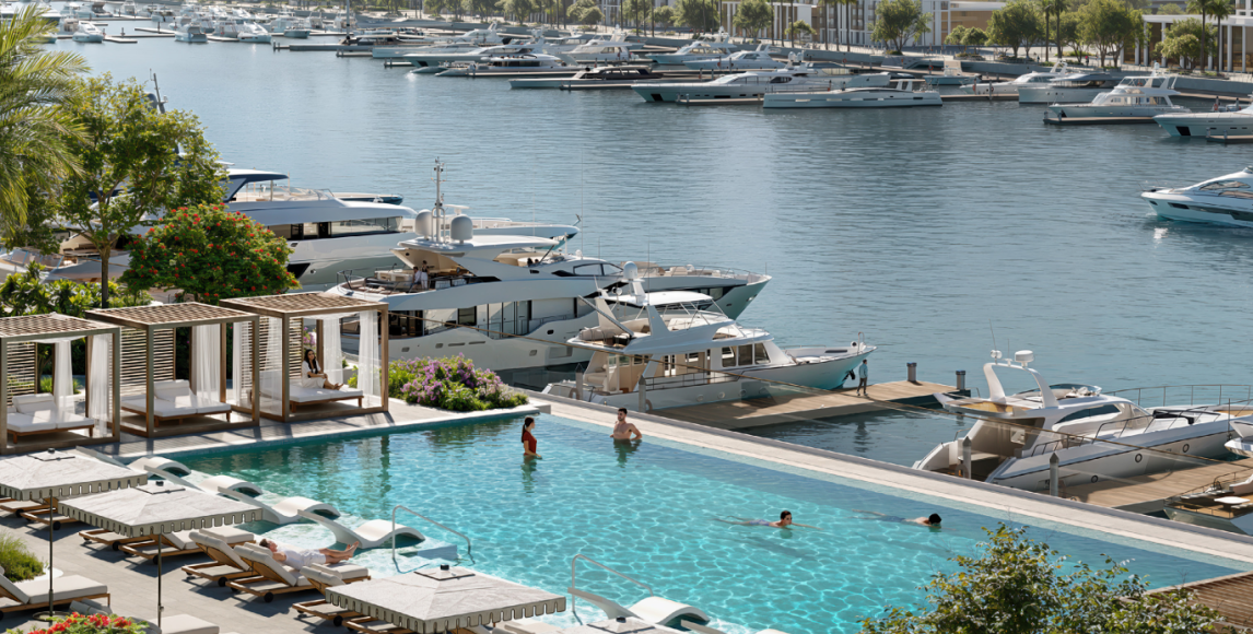 EMAAR BAYSTAR by Vida: Rezidence s infinity bazénem v první linii u mariny