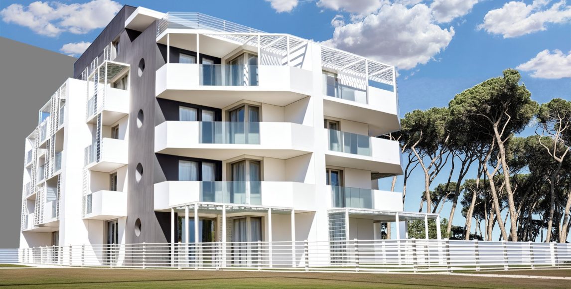 Moderní apartmány jen 100 metrů od pláže