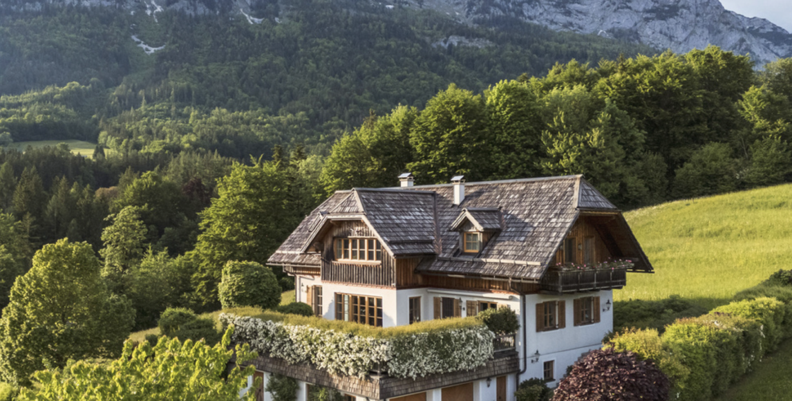 Exkluzivní vila u jezera Grundlsee: soukromí, příroda a panoramatické výhledy