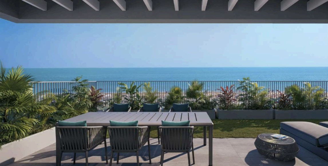 Apartmány jen 100 metrů od moře v prestižním Jesolo Design District