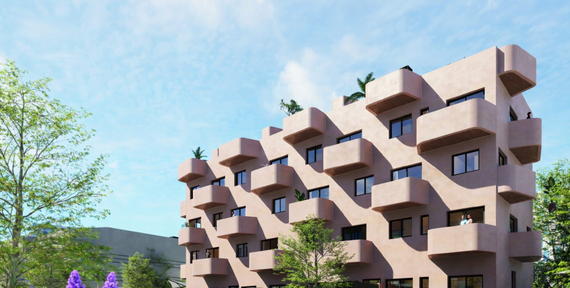 Moderní apartmány s terasami jen 200 metrů od moře