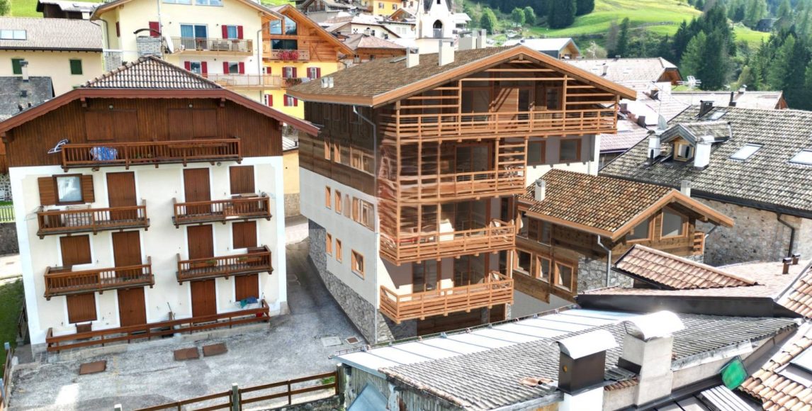 Slunný apartmán v alpském stylu u lyžařské oblasti Alpe Lusia