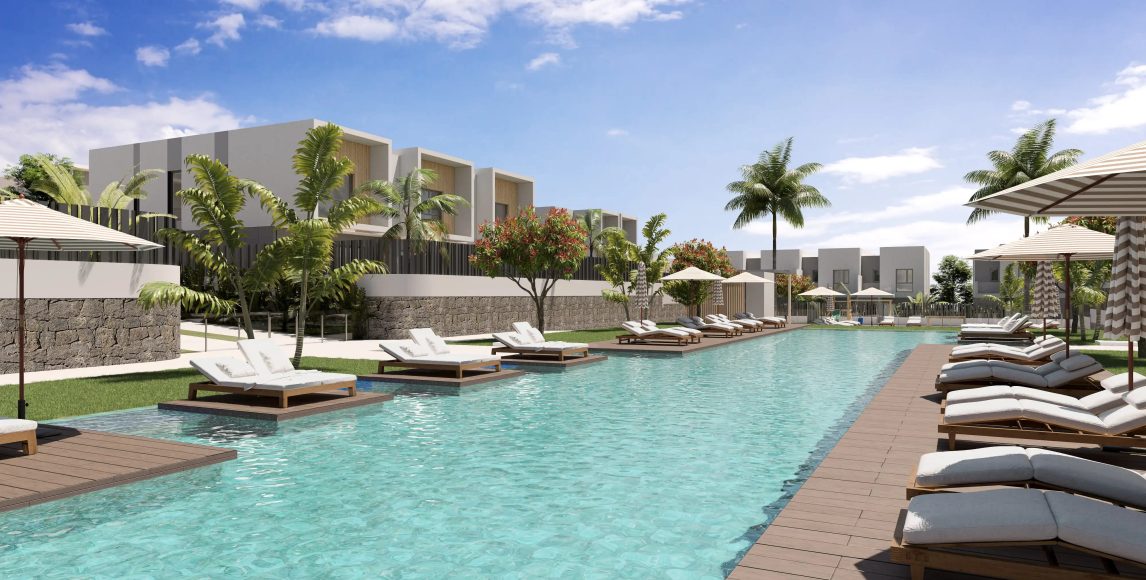 Moderní vily v Meloneras: Soukromý resort jen pár minut od pláže