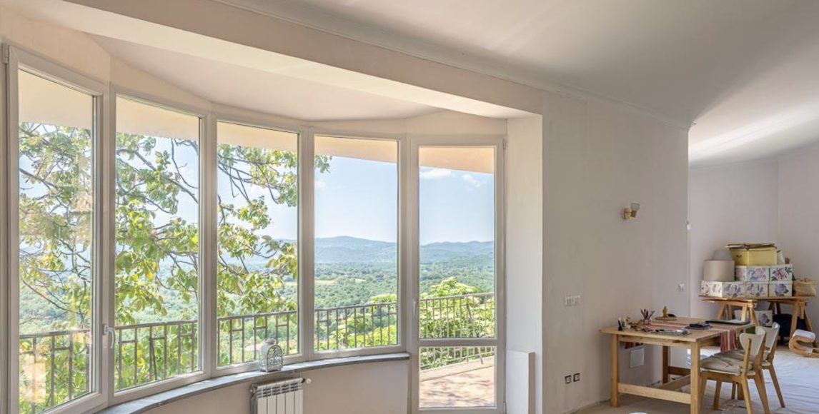 Panoramatická vila s výhledem na moře a přírodní rezervaci