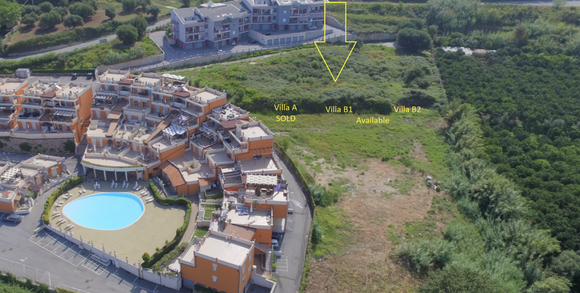 Přímořské vily s výhledem na moře v Kalábrii