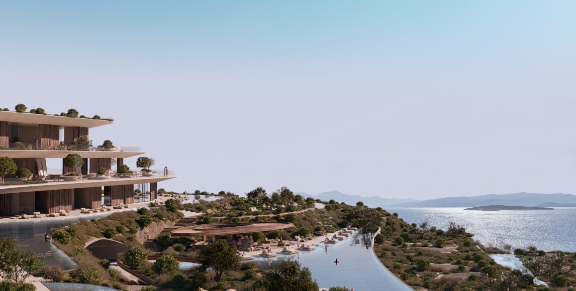 Exkluzivní resort s marínou a soukromými rezidencemi na Krétě