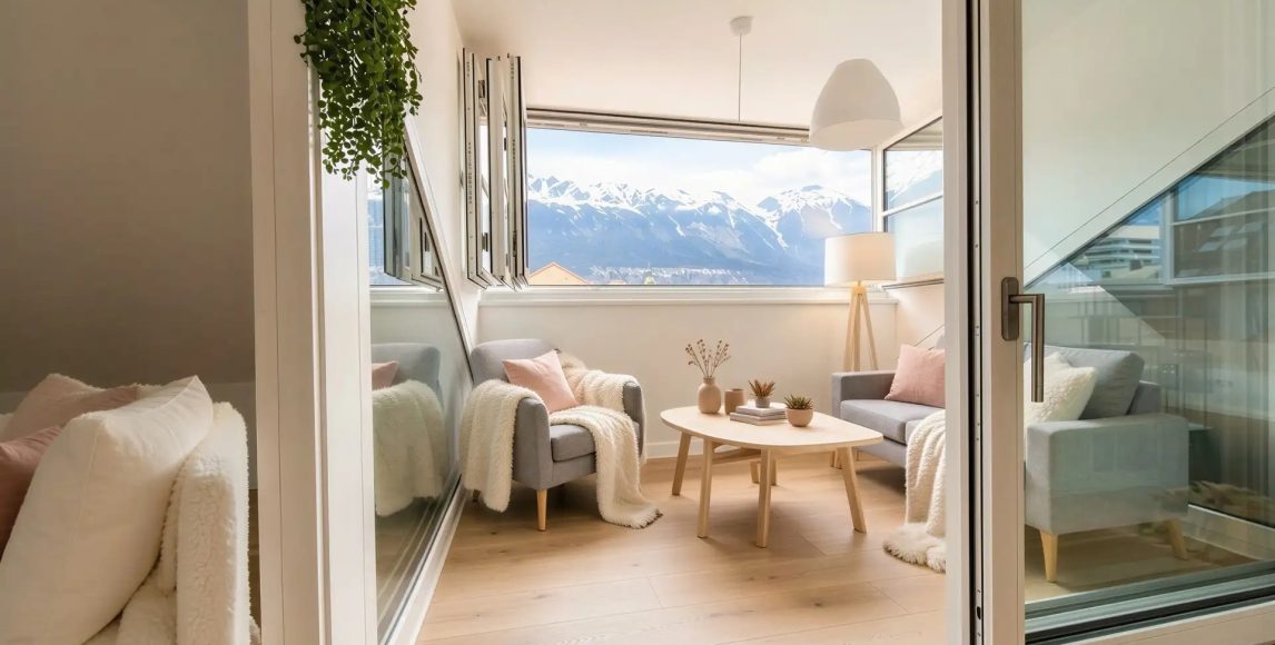 Penthouse u Triumphpforte, hory na dosah z centra Innsbrucku