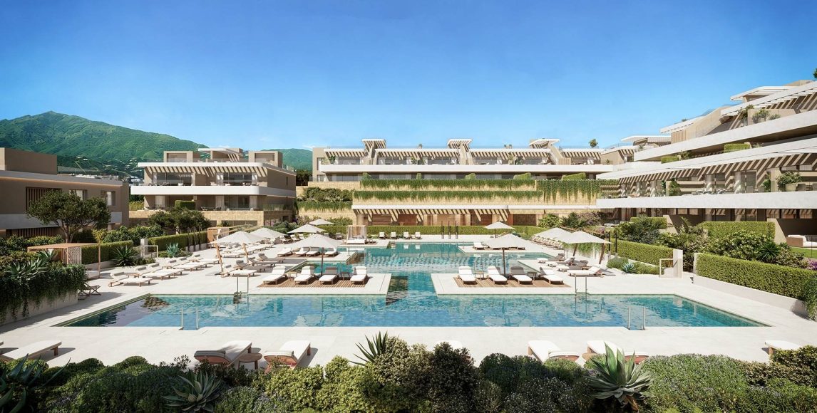 Prémiový resort na New Golden Mile v Esteponě, 10 minut od pláže
